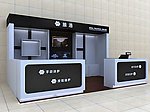 商场柜台展位专柜效果