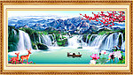 大厅山水画