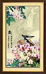 国画兰花