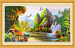 山水油画