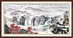 国画山水画
