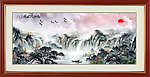 山水国画