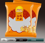 月饼扇形包装
