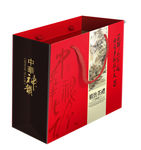 茶叶手提袋展开图