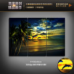 海边风景油画