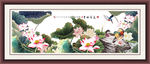 国画荷花