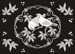 花鸟 喜鹊 角花