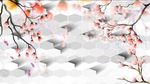 手绘立体玉兰