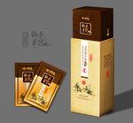 灵芝礼盒平面图