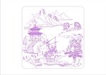 亭台楼阁（路径未合闭）