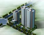 住宅楼效果图