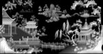 山水大板灰度图