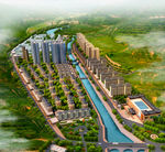 住宅区效果图