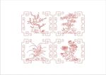 花纹雕刻(路径未闭合)