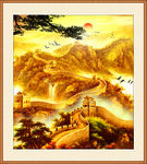 万里长城雄风图