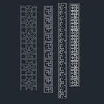 铁艺花型 铁艺造型 镂空图案