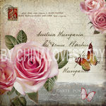 欧美风格仿古装饰画