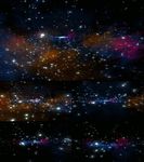 绚丽星空背景视频