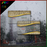 pvc透明名片