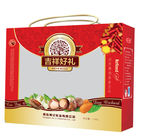 礼盒包装设计 分层平面图图片