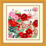 国画牡丹装饰画