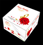 蛋糕盒（展开图）