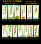 学校食堂文化展板