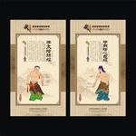 肺经 心包经 经络养生展板