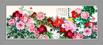 国画牡丹装饰画
