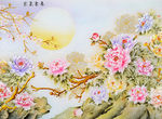 紫气东来浮雕画