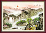 国画山水画