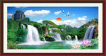 山水画  山水风景