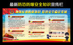 反恐防爆展板宣传栏