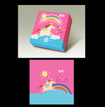 宝宝 诞生 礼盒 生辰 卡通