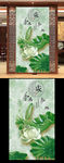 玉雕玄关壁画背景墙设计图片下载