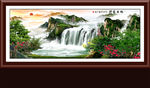 山水画 山水风景