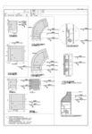 园林建筑墙施工CAD图纸