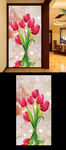 花开富贵玄关