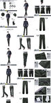 淘宝商品男裤详情页