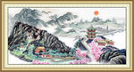 山水画 山水风景