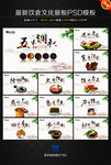 饮食文化展板图片