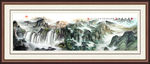 山水画 山水风景