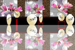 3D花瓶玉兰