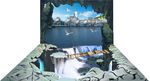 湖景3D画
