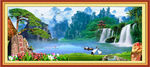山水画 山水风景
