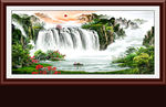 山水画 山水风景