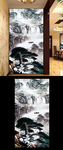 流水生财玄关