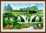 山水画 山水风景