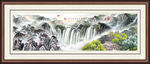 山水画 山水风景