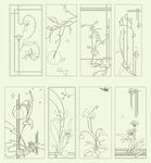 移门花纹